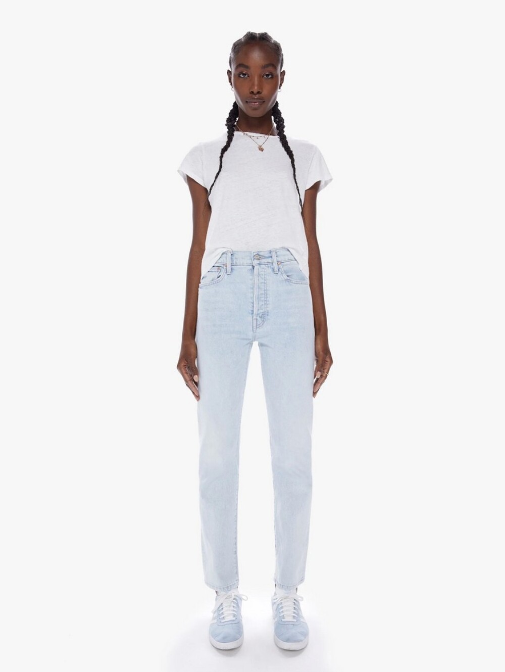 Mother - High Waisted Hiker Hover in I Do Declare